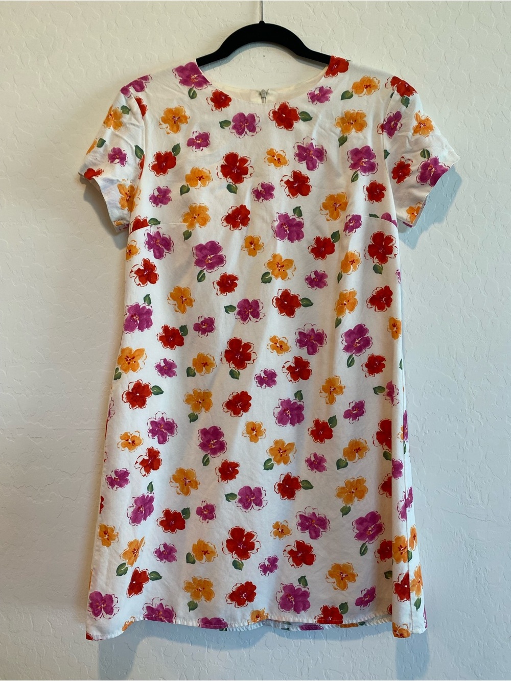 Vintage Short-Sleeve Dress